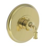 Newport Brass Taft 3/4 inch Round Thermostatic Trim Plate with Lever Handle