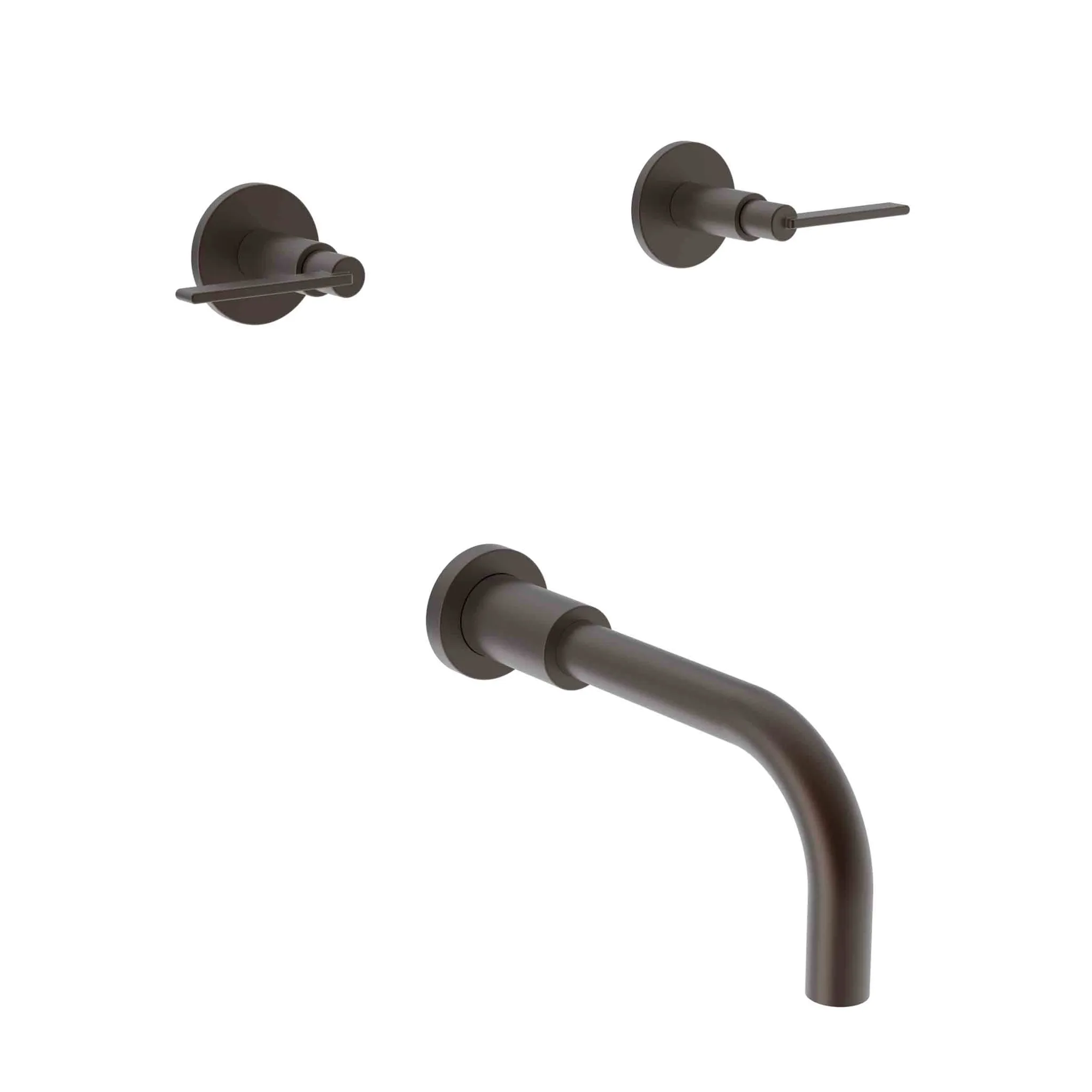 Newport Brass Tolmin Wall Mount Offset Widespread Tub Faucet