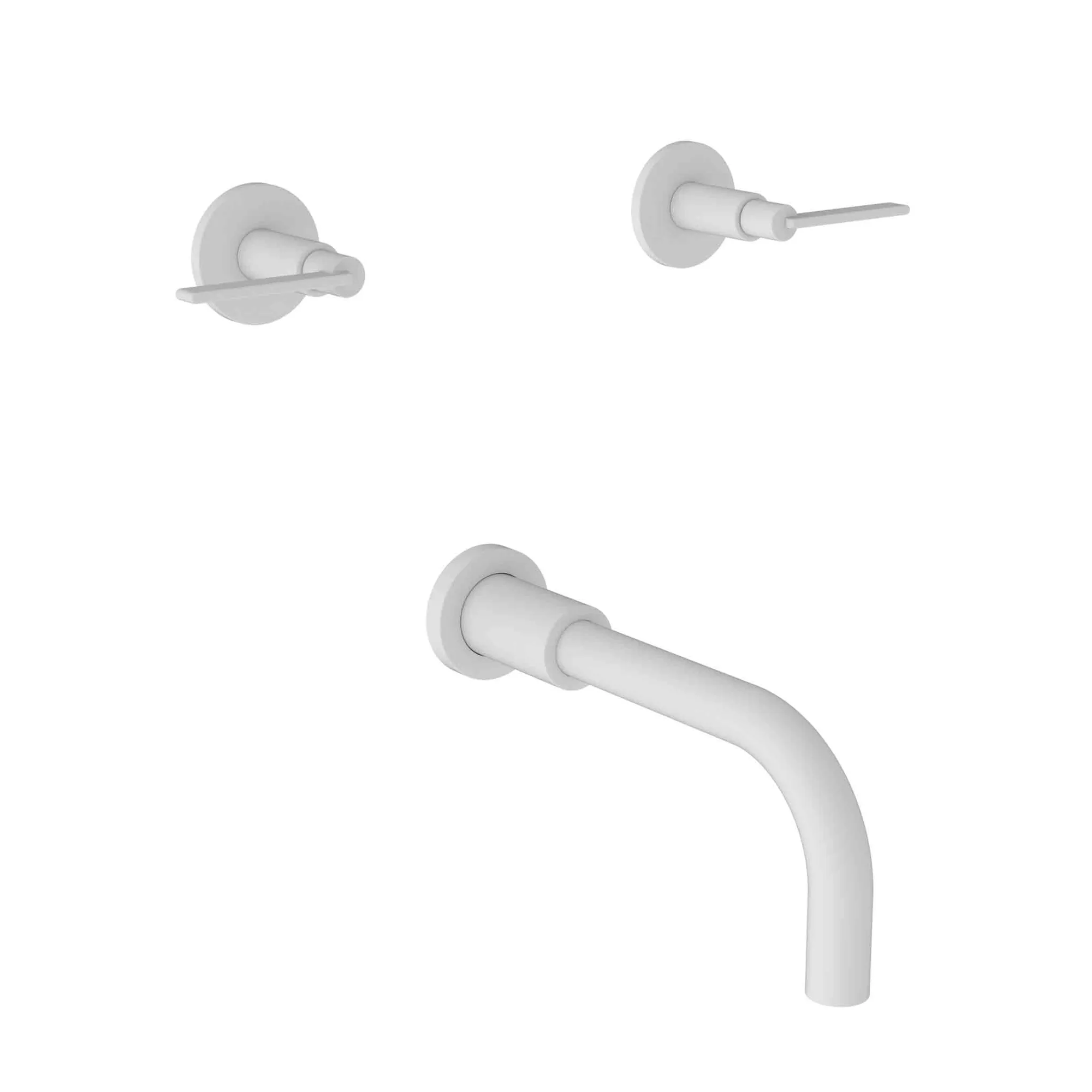 Newport Brass Tolmin Wall Mount Offset Widespread Tub Faucet
