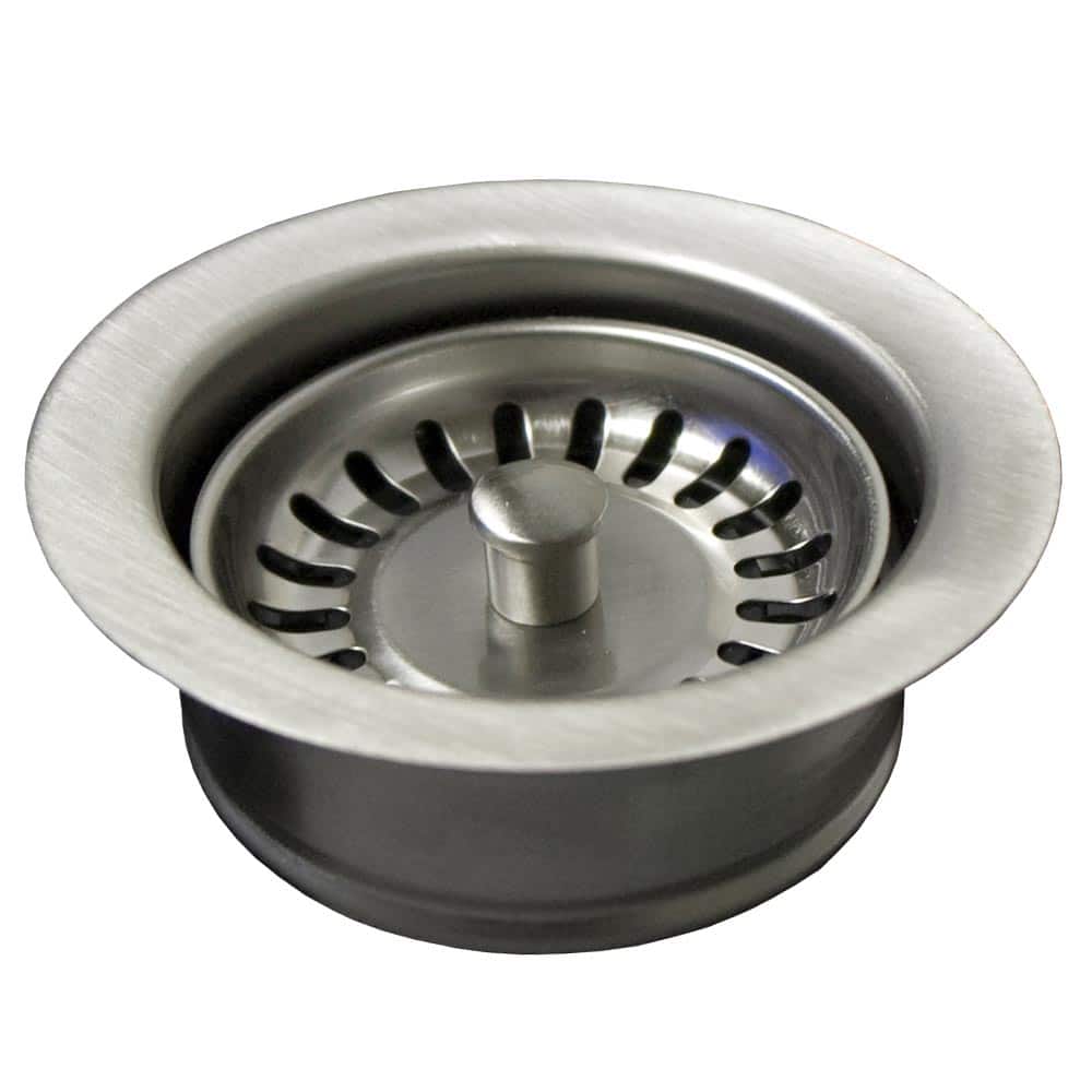 Native Trails 3.5" Disposer Trim w/Basket Strainer in Brushed Nickel - DR340-BN