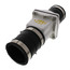 Zoeller 2-inch slip union valve with black rubber boot and silver metal body.