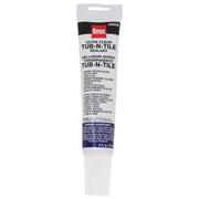 Five 6oz tubes of Oatey Ultra Clear Tub-N-Tile caulk sealant with black and white packaging.
