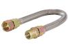 Eastman 5/8 in. OD Stainless Steel Gas Connector - FIP x MIP, 72 in. in Stainless Steel - 30SS515072