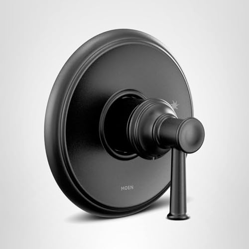 Moen Belfield M CORE 2 Series 1 Handle Shower Trim Kit in Matte Black - UT2311BL