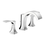 hansgrohe 04813000 Locarno Widespread Faucet 110 with pop-up drain, 1.2 GPM in Chrome