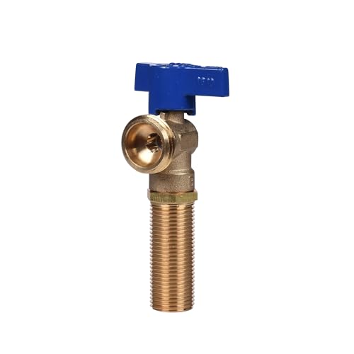 Oatey 1/4 Turn Copper 3/4 in. Valve for Washing Machine Outlet Box in Blue - 38871