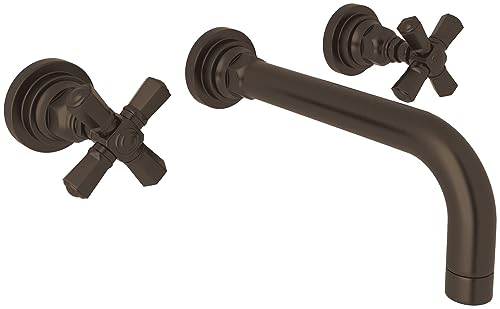 Rohl San Giovanni Wall Mount Lavatory Faucet Trim in Tuscan Brass - A2307XMTCBTO-2