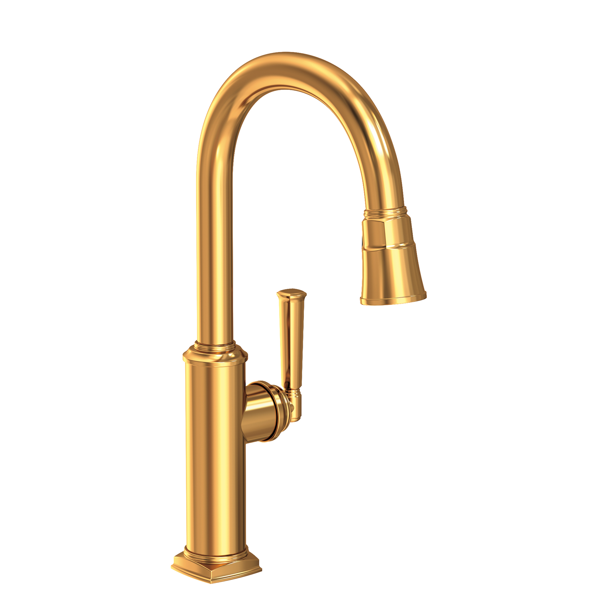 Newport Brass Zemora 1.8 GPM Single Hole Pull Down Kitchen Faucet
