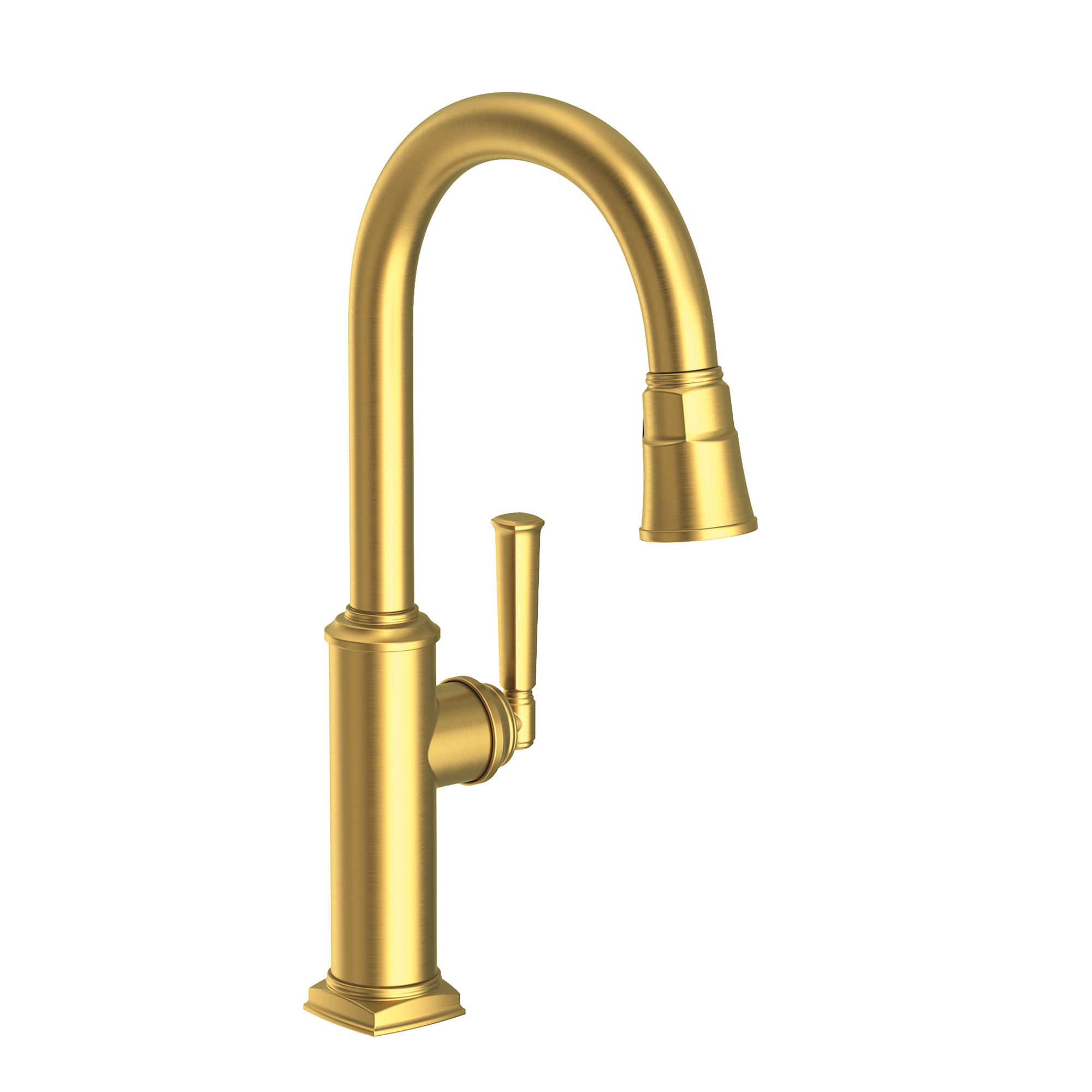 Newport Brass Zemora 1.8 GPM Single Hole Pull Down Kitchen Faucet
