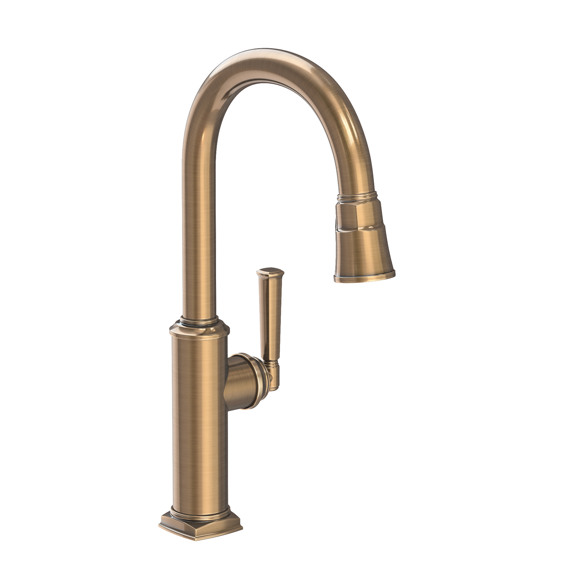 Newport Brass Zemora 1.8 GPM Single Hole Pull Down Kitchen Faucet