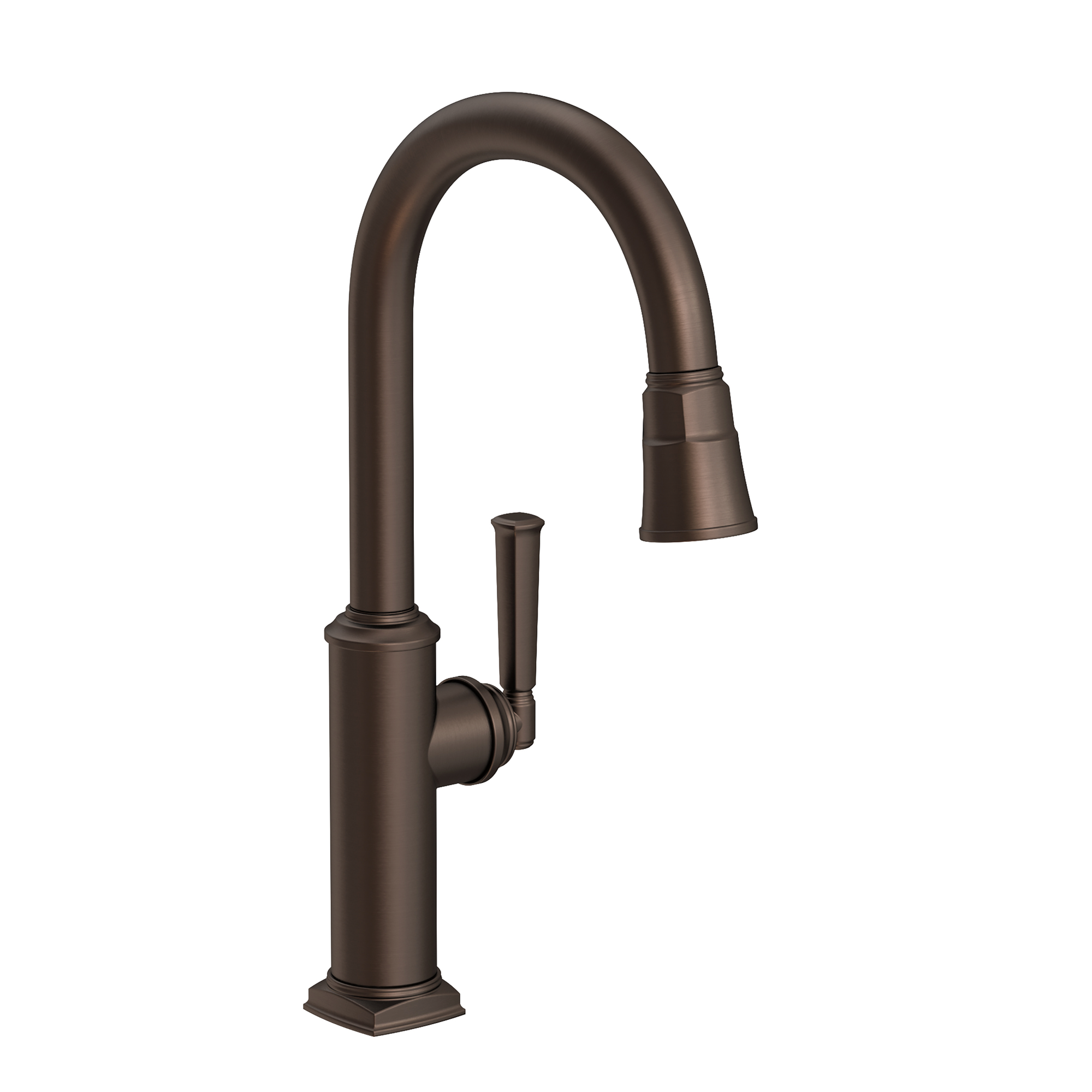 Newport Brass Zemora 1.8 GPM Single Hole Pull Down Kitchen Faucet
