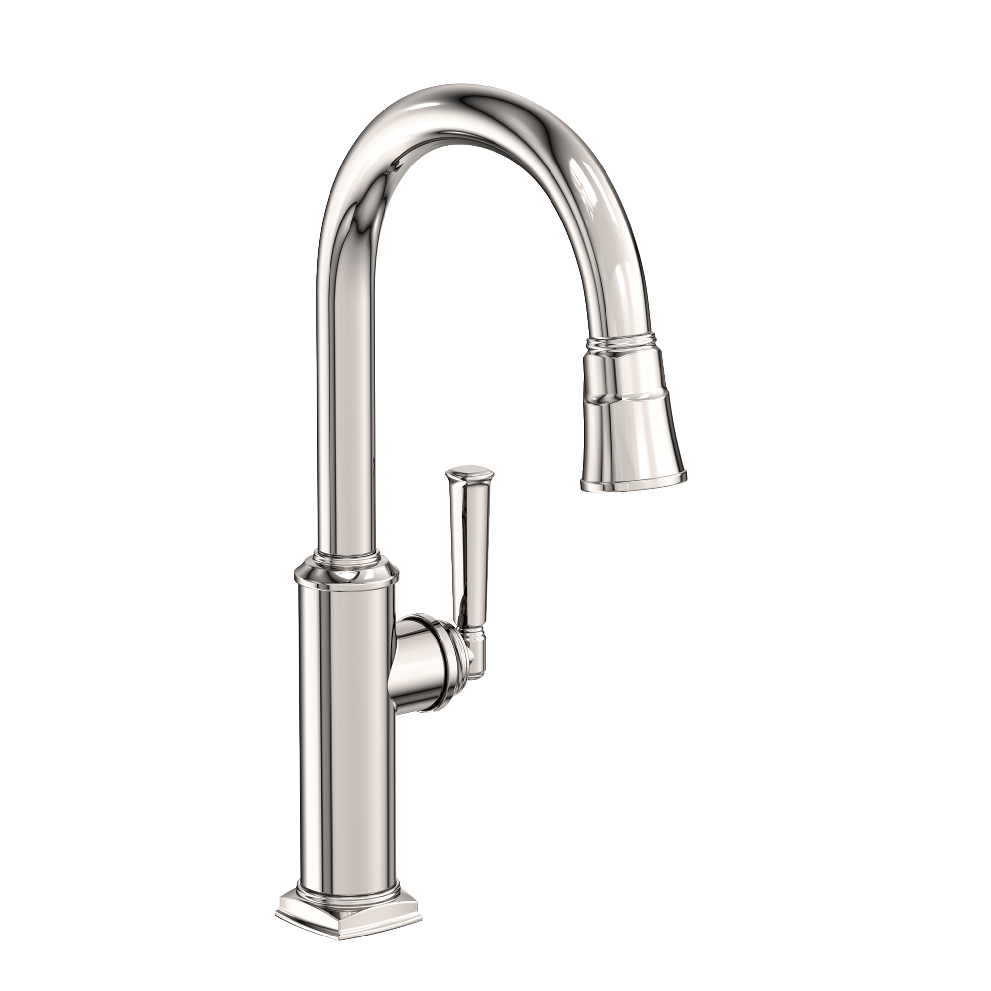 Newport Brass Zemora 1.8 GPM Single Hole Pull Down Kitchen Faucet