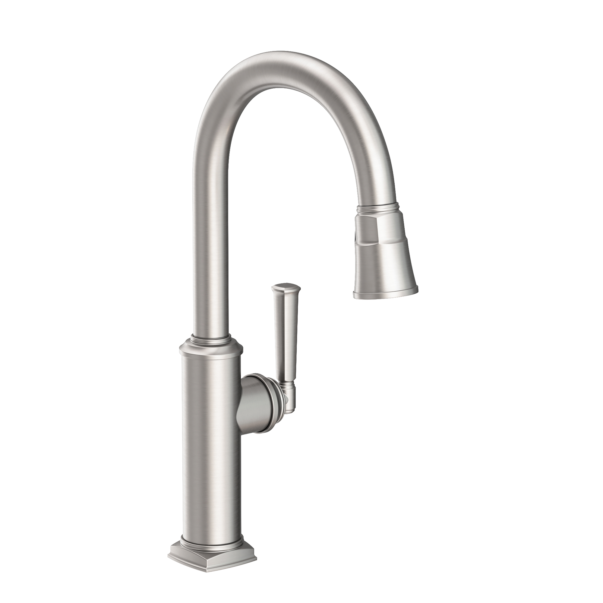 Newport Brass Zemora 1.8 GPM Single Hole Pull Down Kitchen Faucet