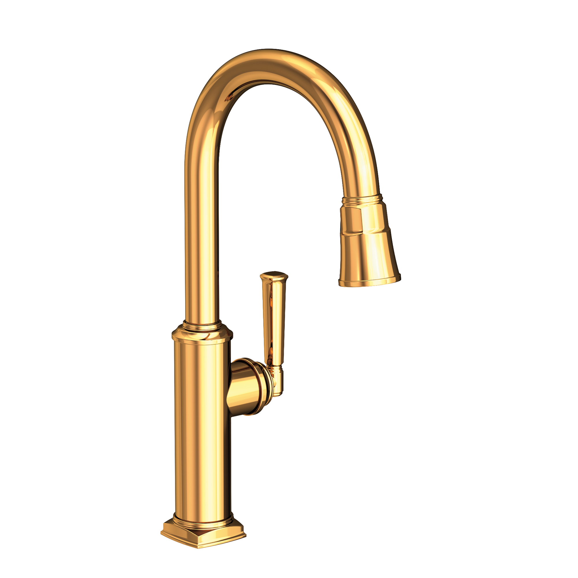 Newport Brass Zemora 1.8 GPM Single Hole Pull Down Kitchen Faucet