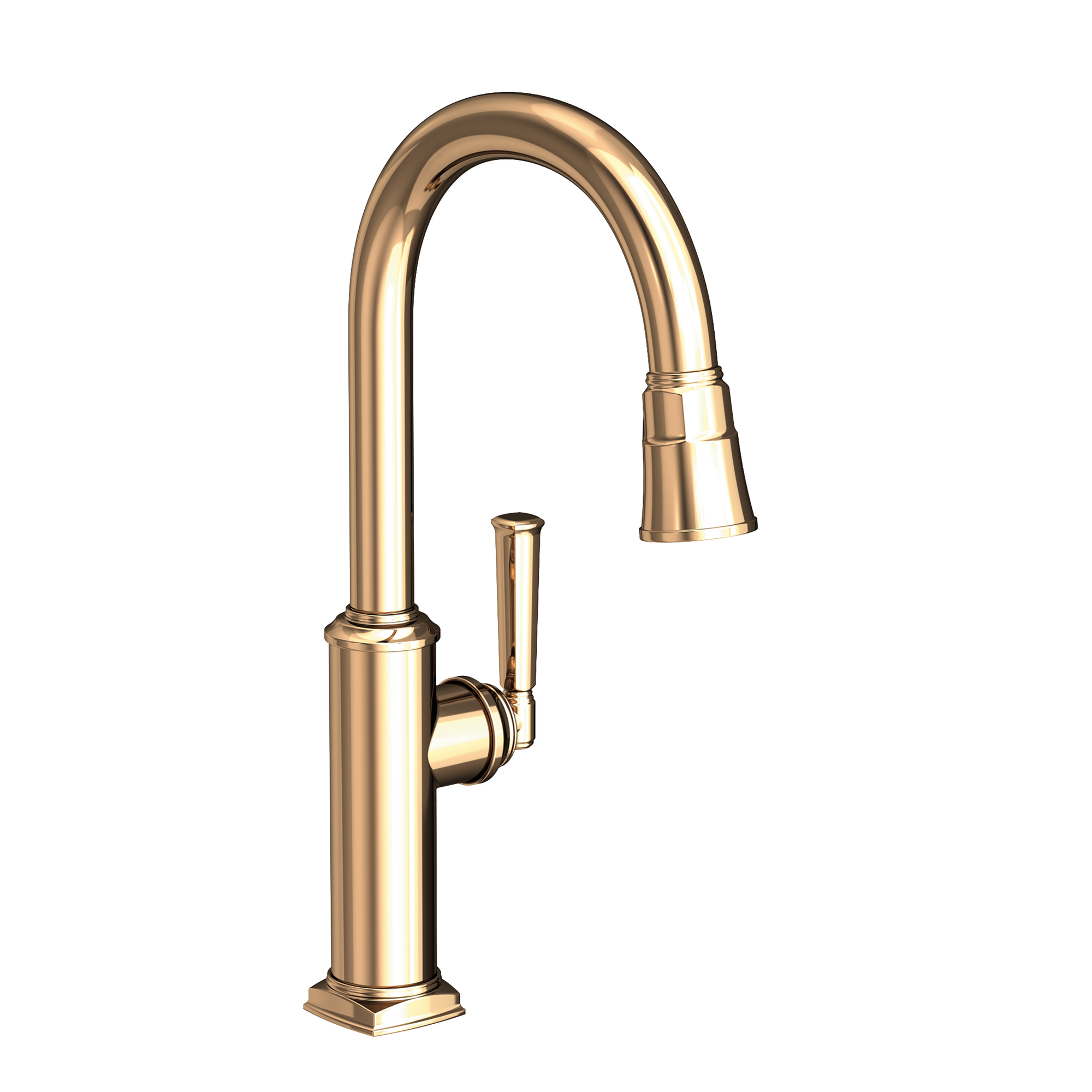 Newport Brass Zemora 1.8 GPM Single Hole Pull Down Kitchen Faucet