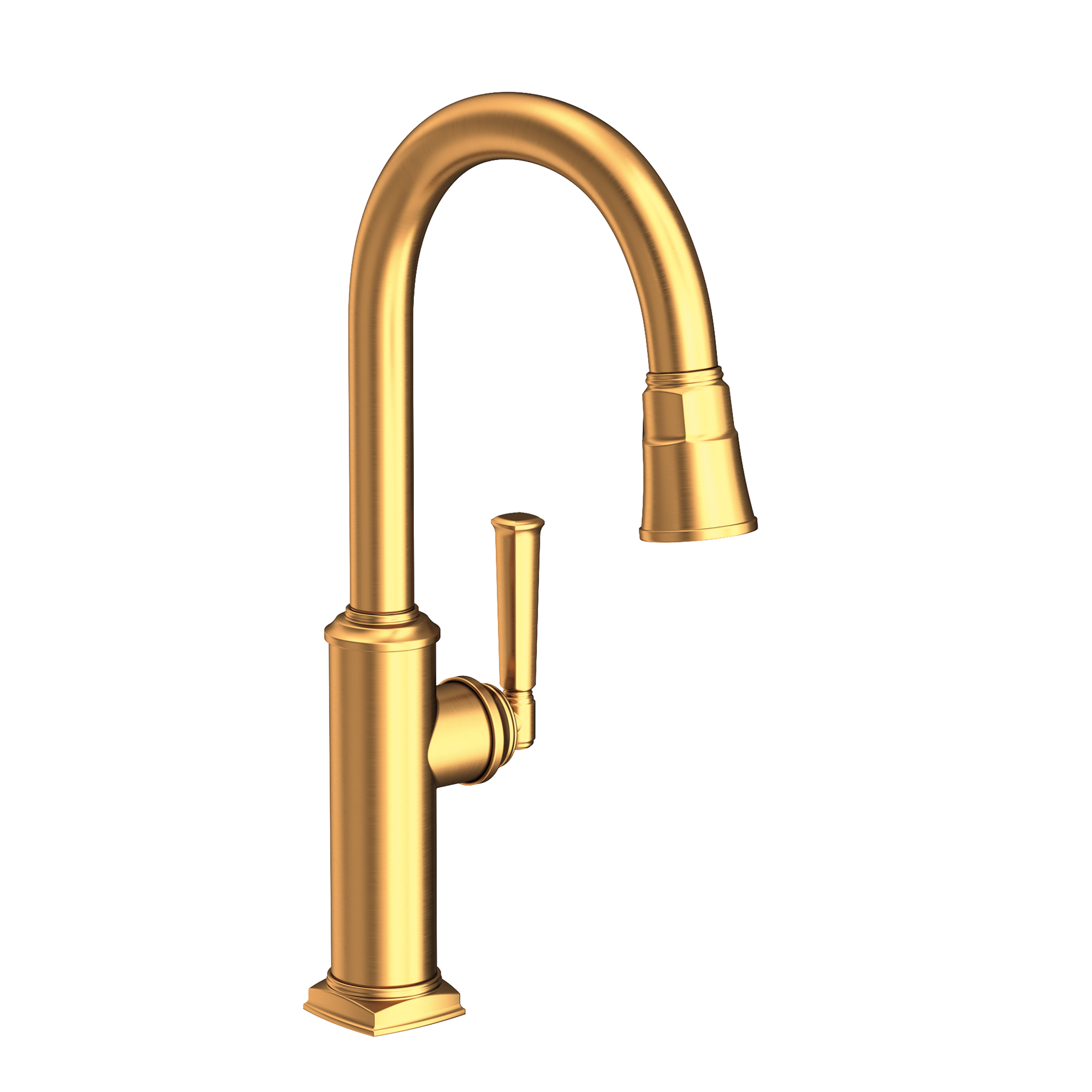 Newport Brass Zemora 1.8 GPM Single Hole Pull Down Kitchen Faucet