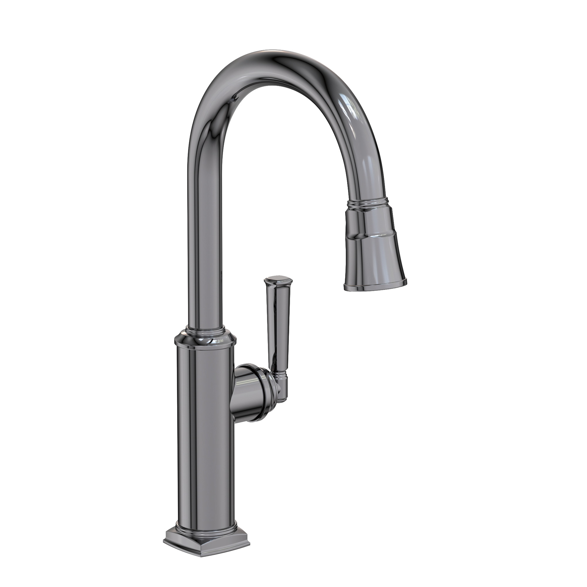 Newport Brass Zemora 1.8 GPM Single Hole Pull Down Kitchen Faucet