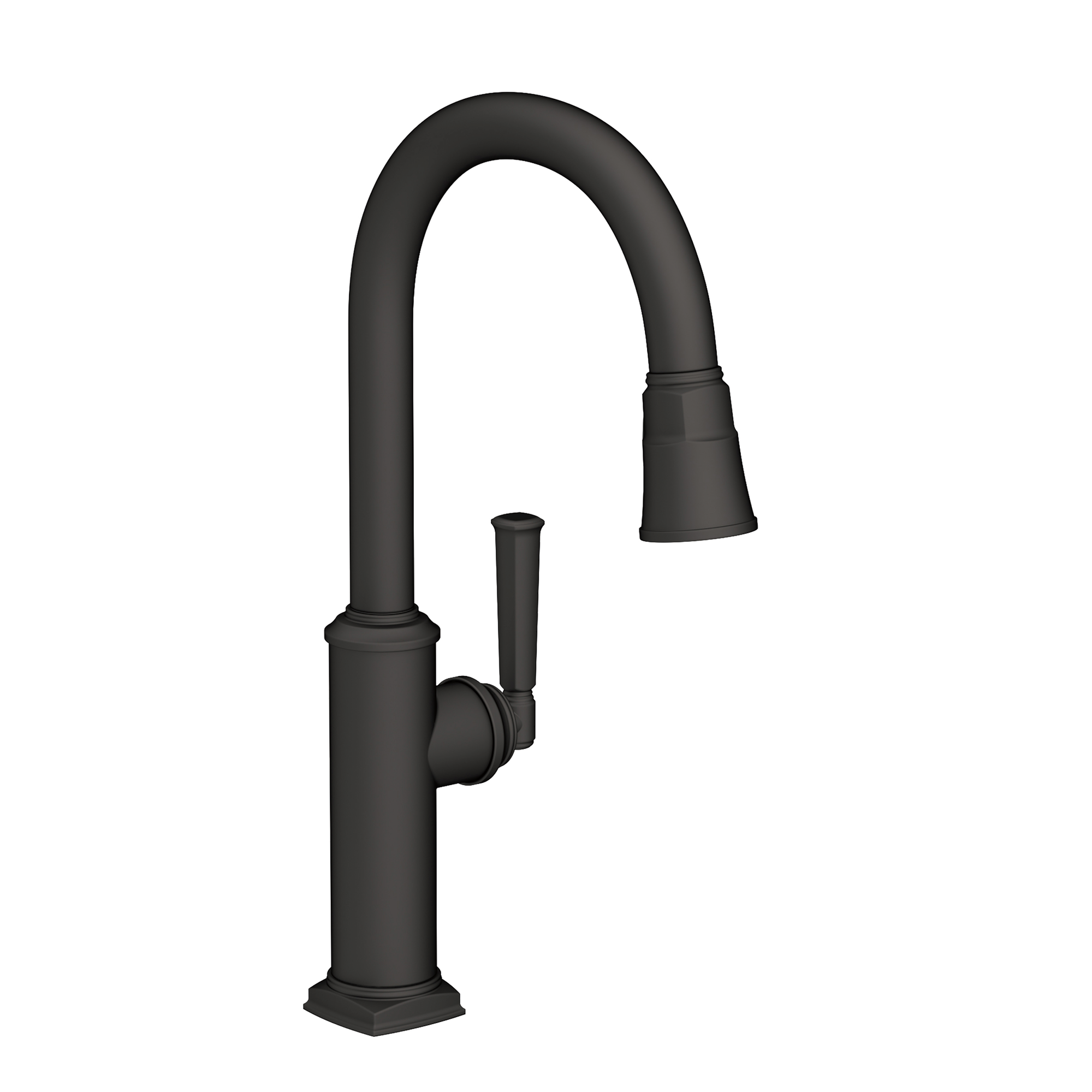 Newport Brass Zemora 1.8 GPM Single Hole Pull Down Kitchen Faucet