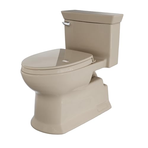Toto Soiree One Piece Elongated Universal Height Toilet with CEFIONTECT 1.28 GPF with SS124 SoftClose Seat in Bone