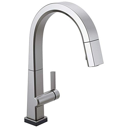 Delta Pivotal Single Handle Pull Down Kitchen Faucet with Touch2O Technology