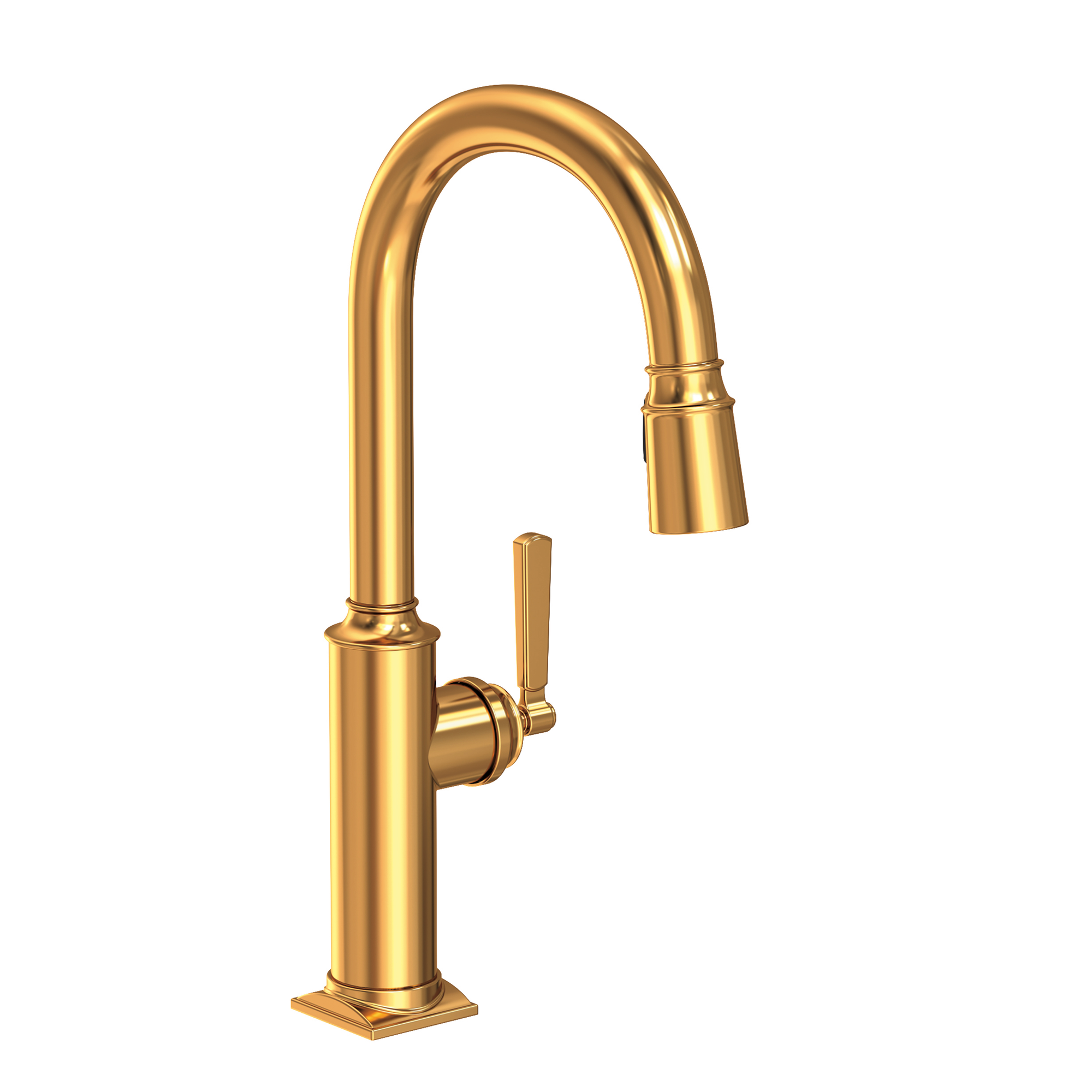 Newport Brass Adams 1.8 GPM Single Hole Pull Down Kitchen Faucet