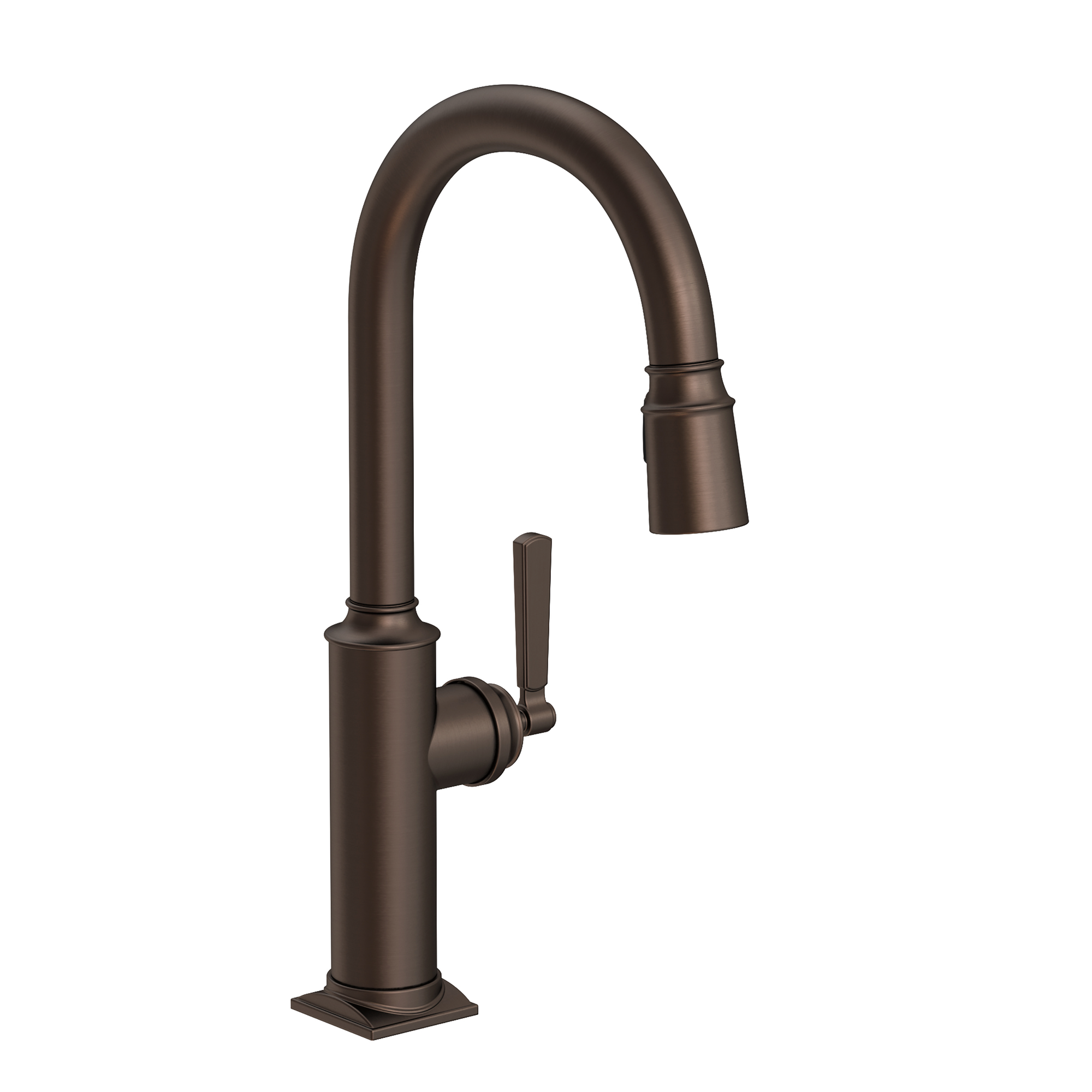 Newport Brass Adams 1.8 GPM Single Hole Pull Down Kitchen Faucet