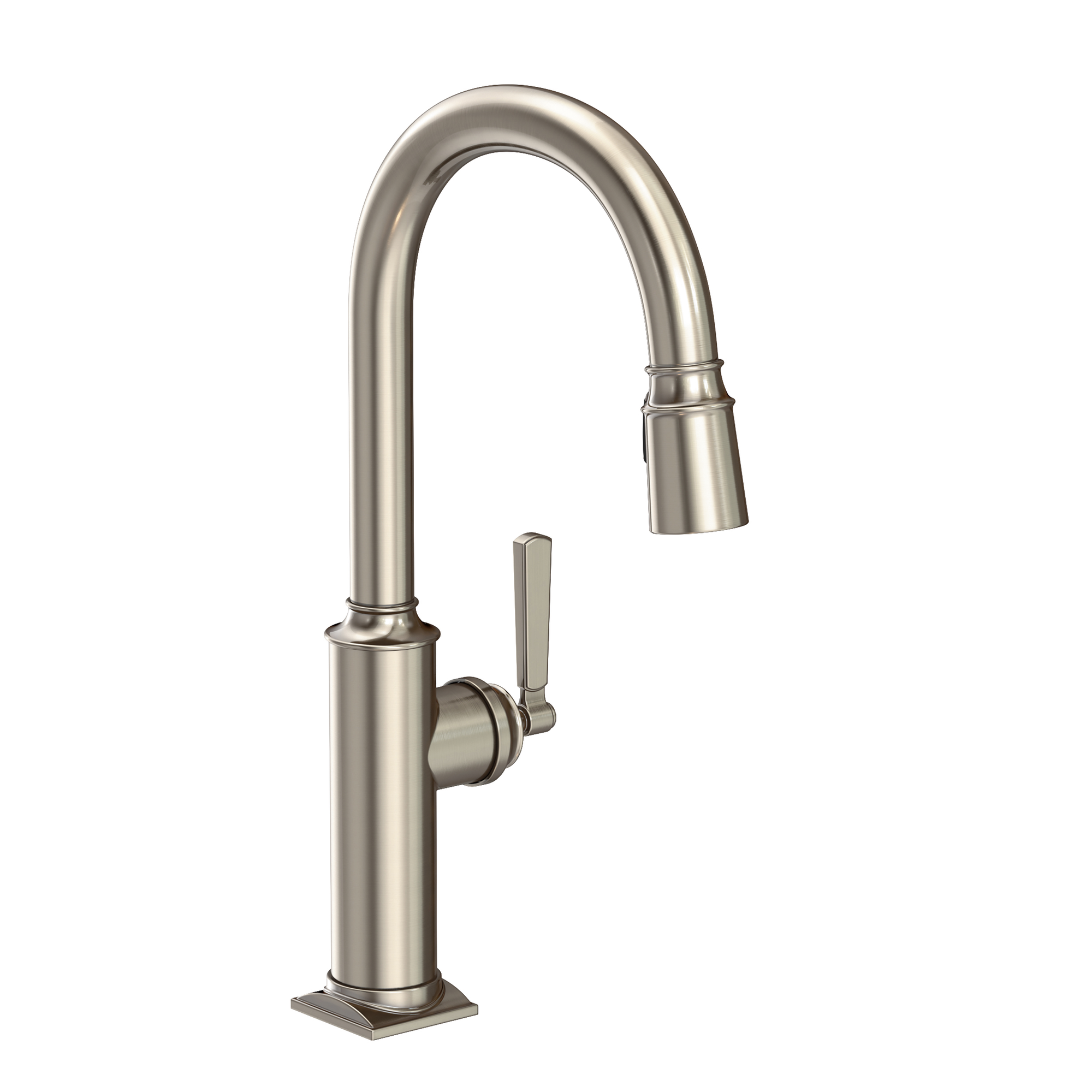Newport Brass Adams 1.8 GPM Single Hole Pull Down Kitchen Faucet