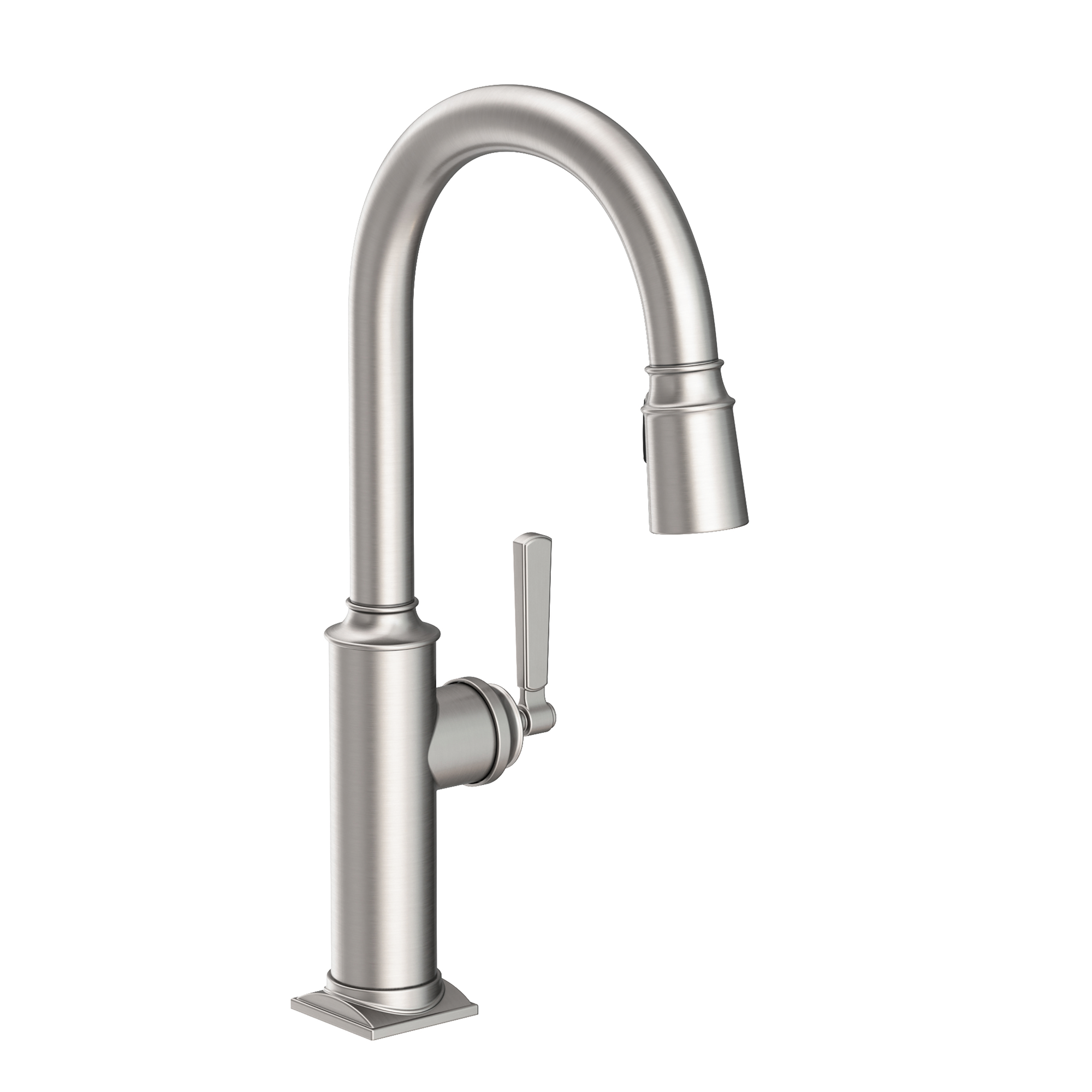 Newport Brass Adams 1.8 GPM Single Hole Pull Down Kitchen Faucet