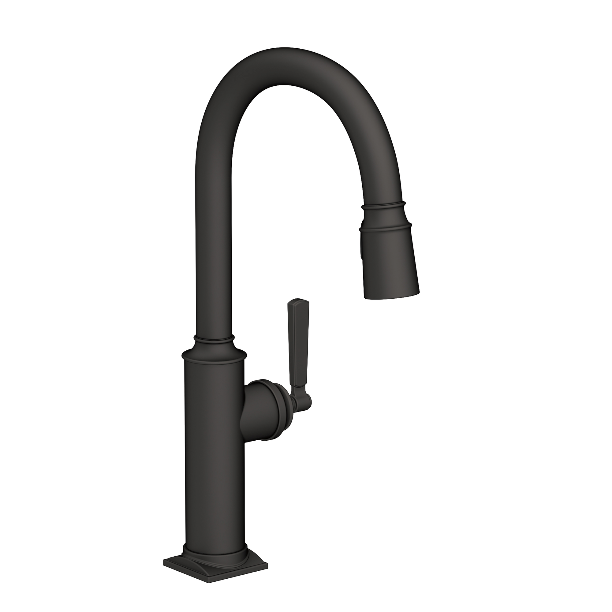 Newport Brass Adams 1.8 GPM Single Hole Pull Down Kitchen Faucet