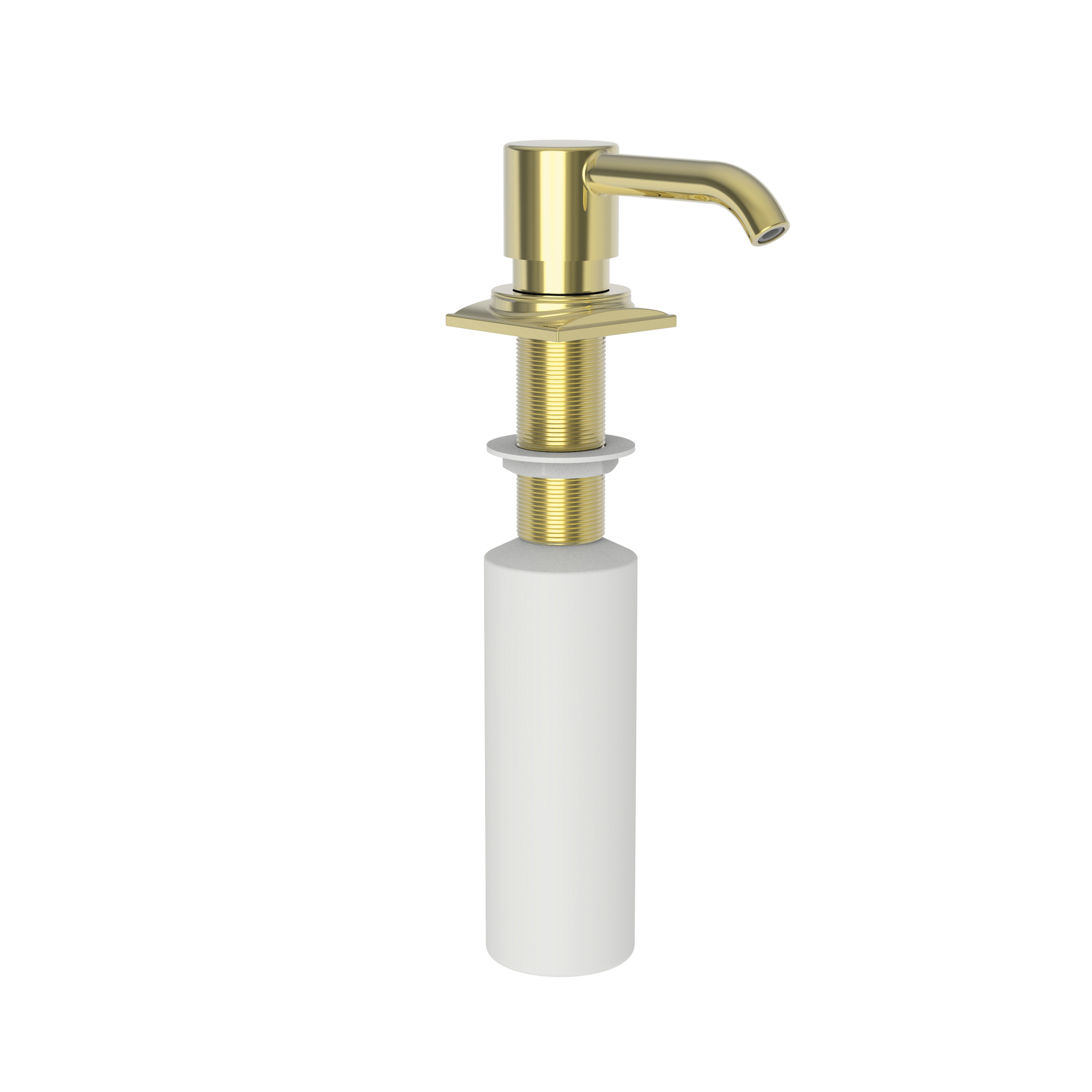 Newport Brass Adams Soap & Lotion Dispenser with 8oz Bottle
