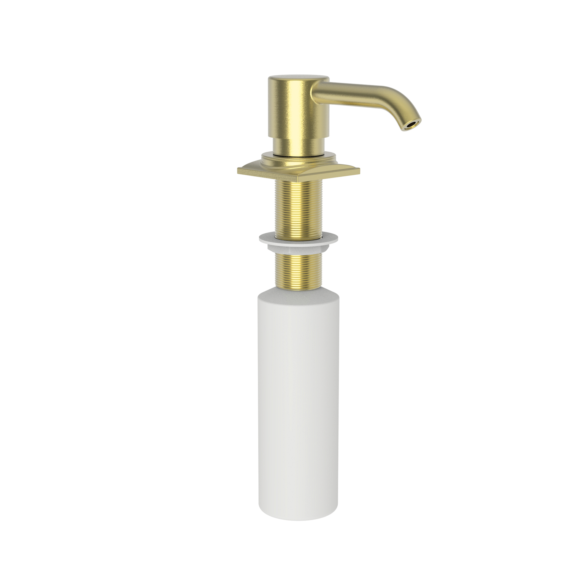 Newport Brass Adams Soap & Lotion Dispenser with 8oz Bottle