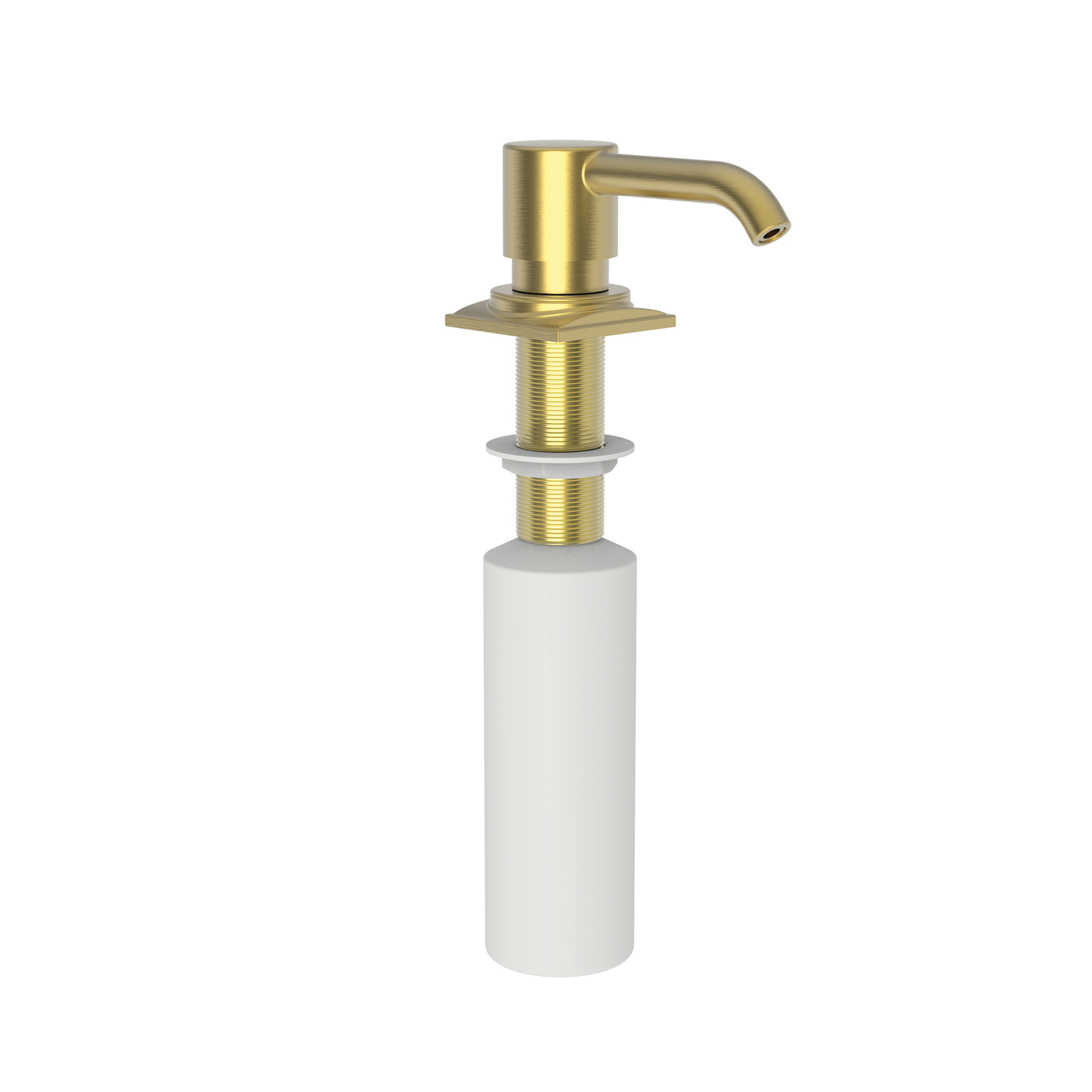 Newport Brass Adams Soap & Lotion Dispenser with 8oz Bottle