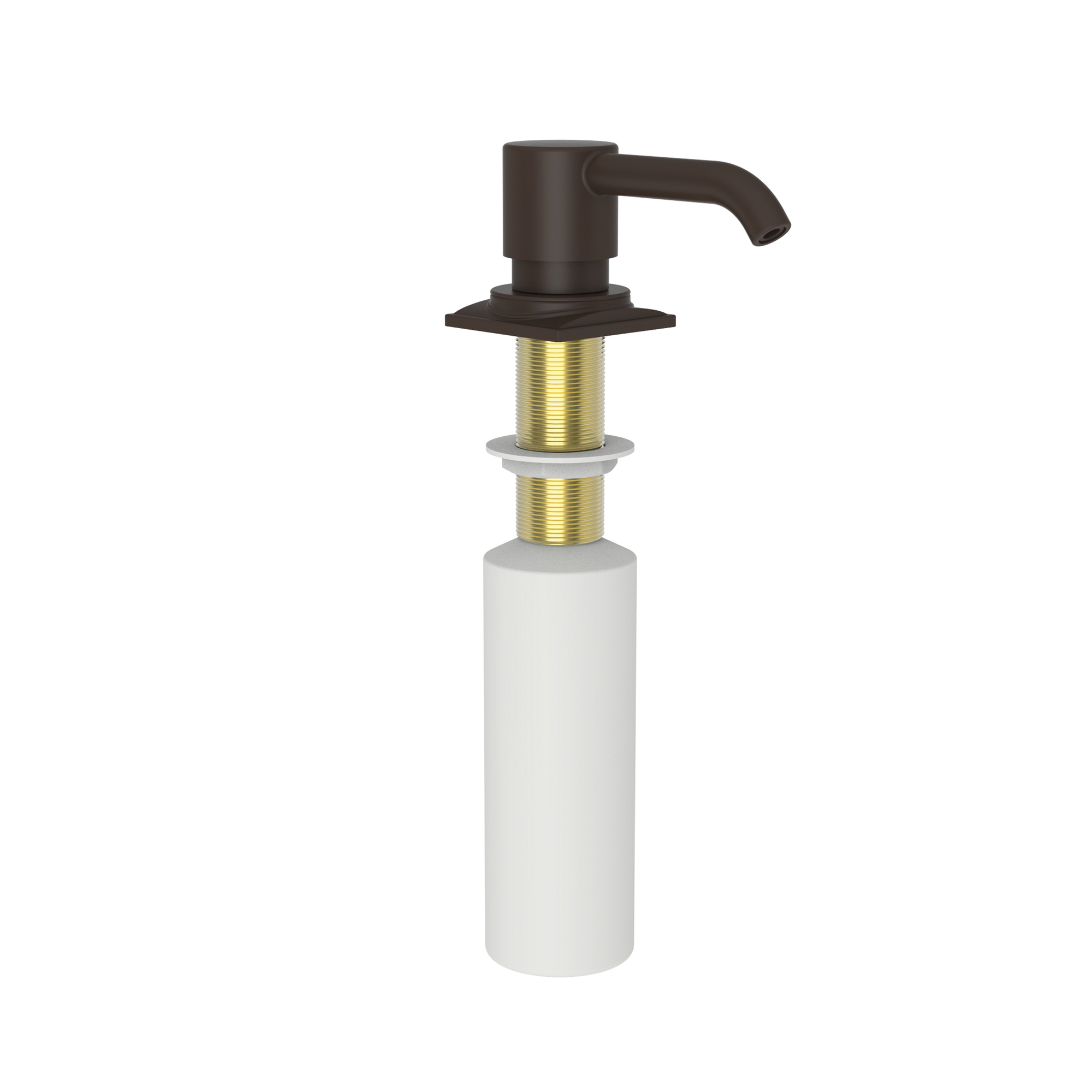 Newport Brass Adams Soap & Lotion Dispenser with 8oz Bottle