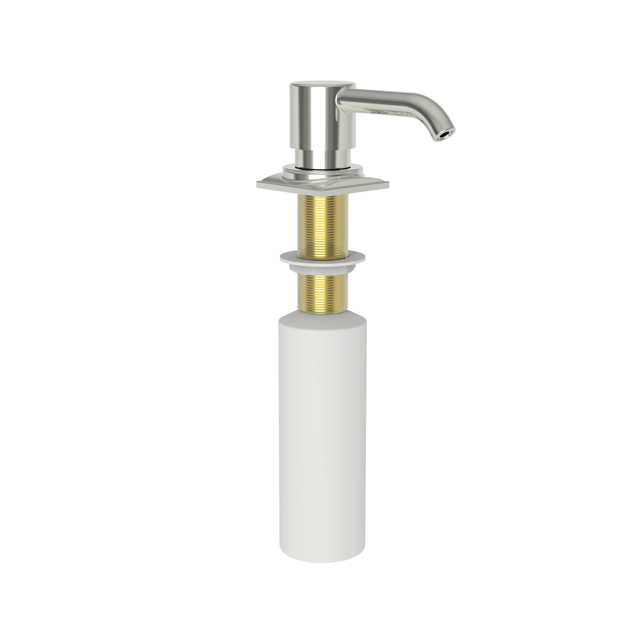 Newport Brass Adams Soap & Lotion Dispenser with 8oz Bottle