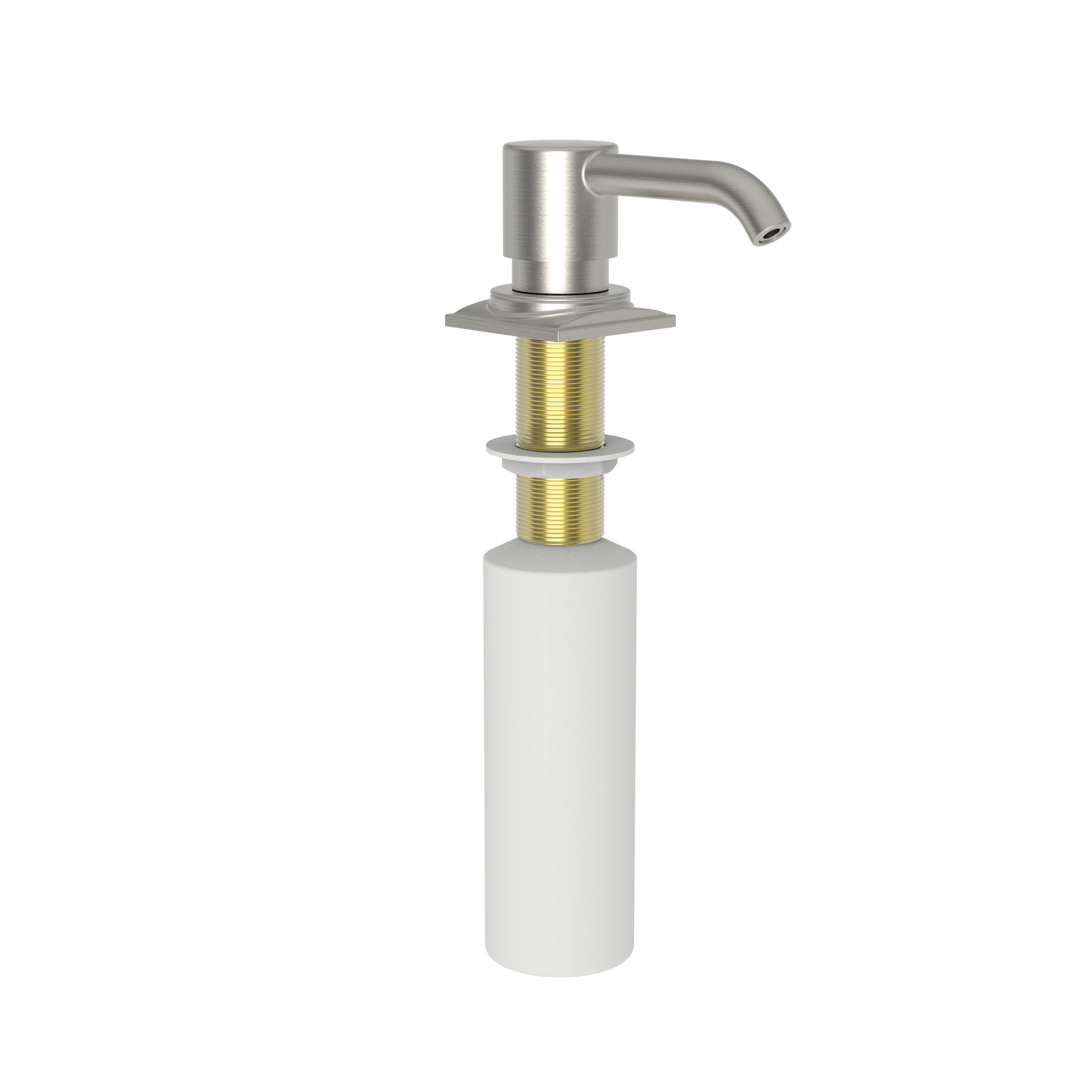 Newport Brass Adams Soap & Lotion Dispenser with 8oz Bottle
