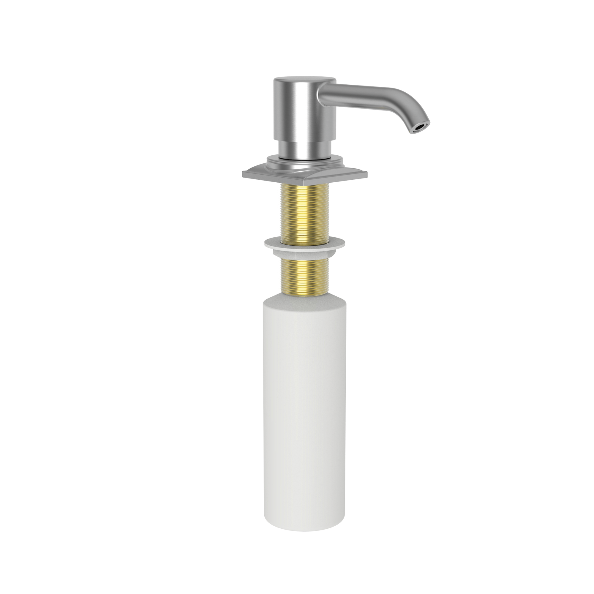 Newport Brass Adams Soap & Lotion Dispenser with 8oz Bottle