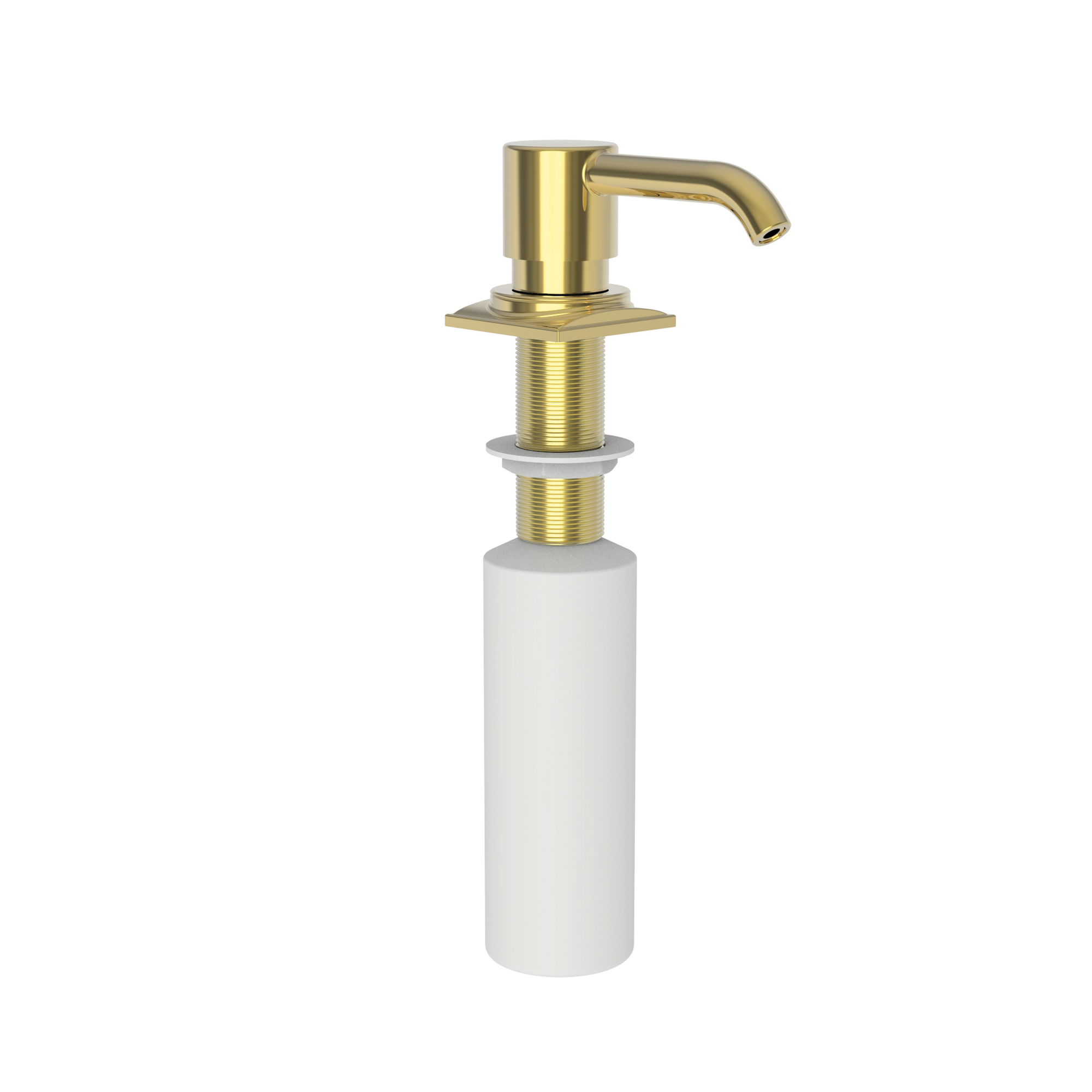Newport Brass Adams Soap & Lotion Dispenser with 8oz Bottle