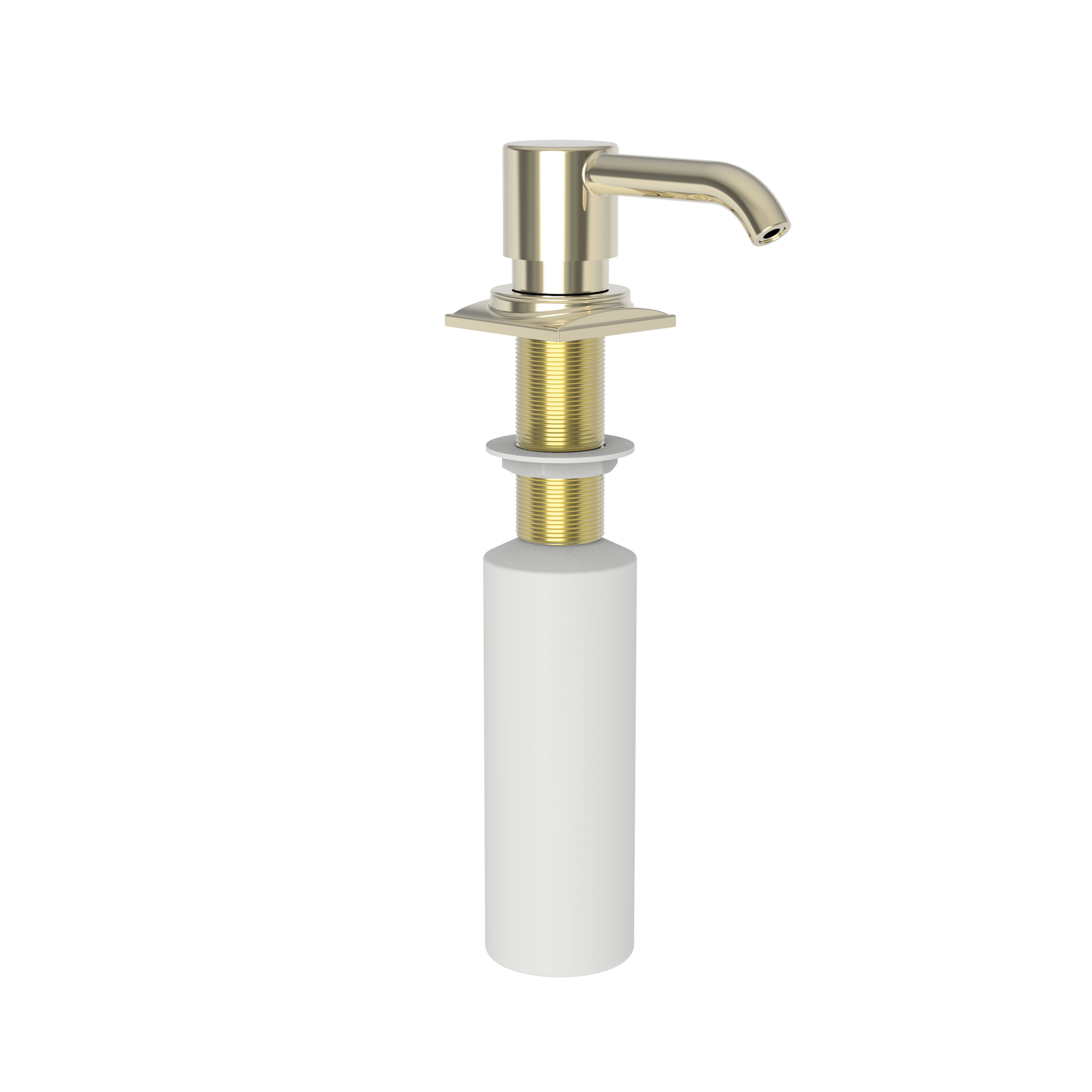 Newport Brass Adams Soap & Lotion Dispenser with 8oz Bottle