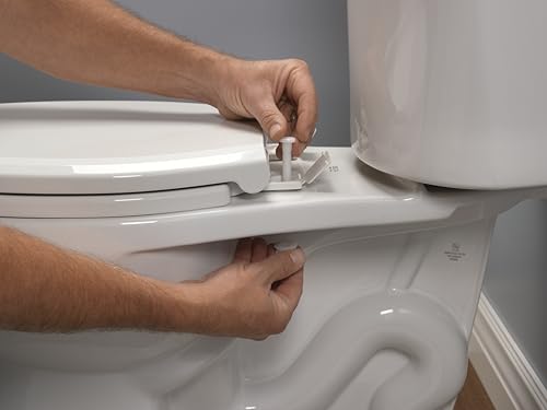 Delta Sanborne 810902-WH Elongated Standard Close Seat in White Finish