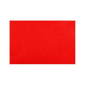 Red rectangular sanding sheet with textured surface, 12 by 18 inches.