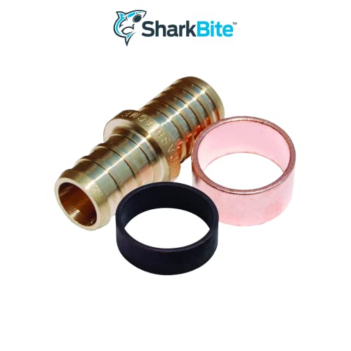Sharkbite 1/2" PEX Crimp x 1/2" PB Coupling (Lead Free) - UC4008LF