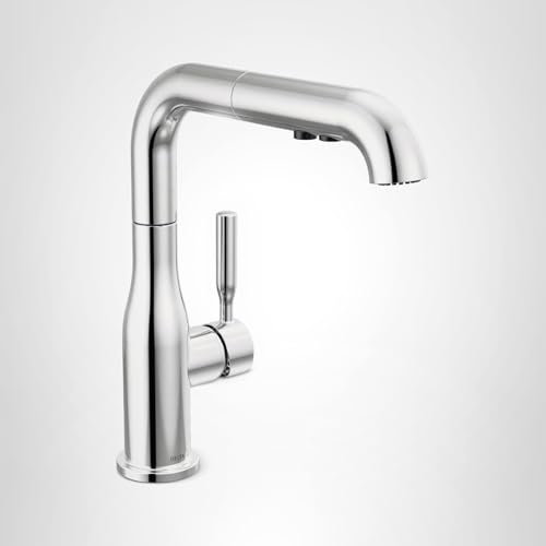 Delta Almari Almari Single Handle Pull-Out Kitchen Faucet in Chrome - 16943-DST