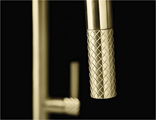 Rohl Tenerife Pull-Down Kitchen Faucet With C-Spout in Polished Nickel - TE55D1LMPN