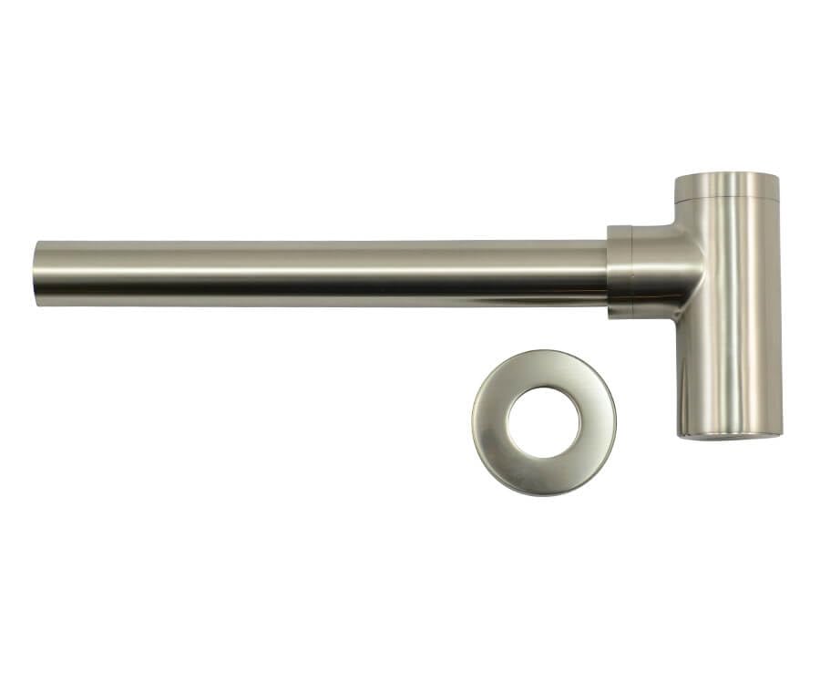 Mountain Plumbing Bottle Trap for Glass Vessel in Unlacquered Brass - MT2000-2/ULB