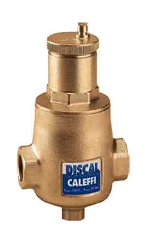 Caleffi 551007A DISCAL Air Separators: Brass, 1-1/4" NPT Female