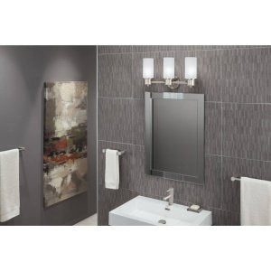 Moen Align 18 in. Modern Single Towel Bar in Brushed Nickel - YB0418BN