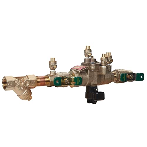 Watts LF009 RPZ Backflow Preventer 3/4 Inch Lead Free Strainer Flood Sensor