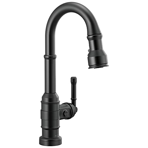 Delta Broderick Single Handle Pull-Down Bar/Prep Faucet with Touch2O Technology