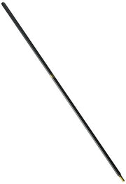 Diagonal dark bronze metal rod with tapered point, Venetian bronze finish.