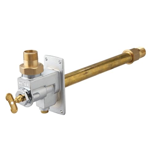 Watts 1" Through Wall Shutoff, 12" Long - 0722047